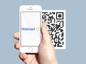 walmart sử dụng mã QR Code