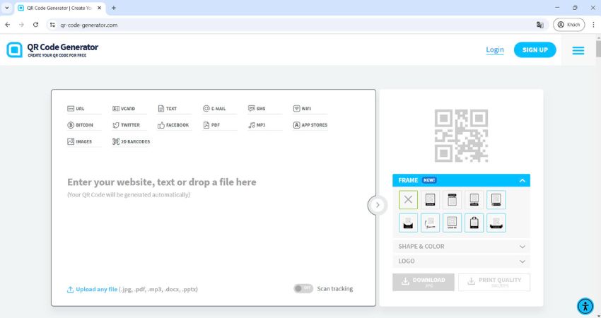 QR Code Generator