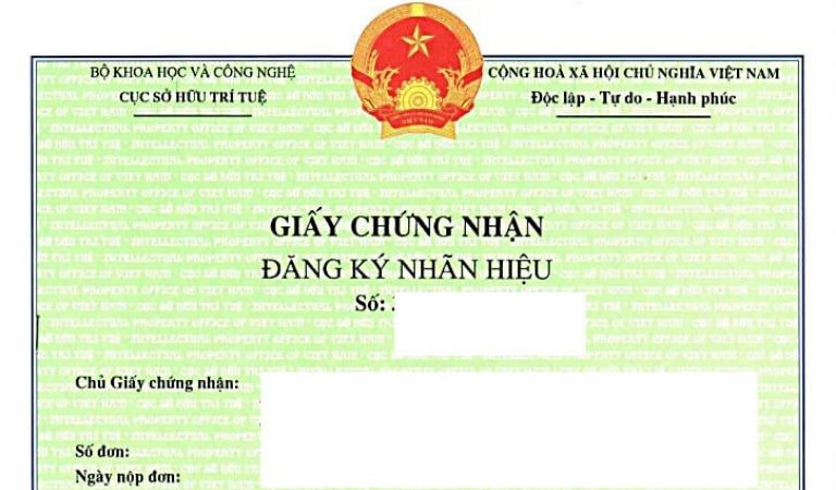 Giấy đăng kí nhãn hiệu