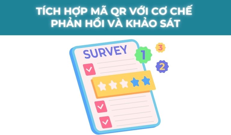 Tích Hợp Mã Qr Với Cơ Chế Phản Hồi Và Khảo Sát
