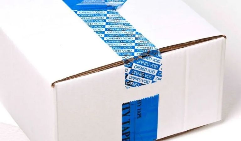 Tem VOID dùng để niêm phong hộp